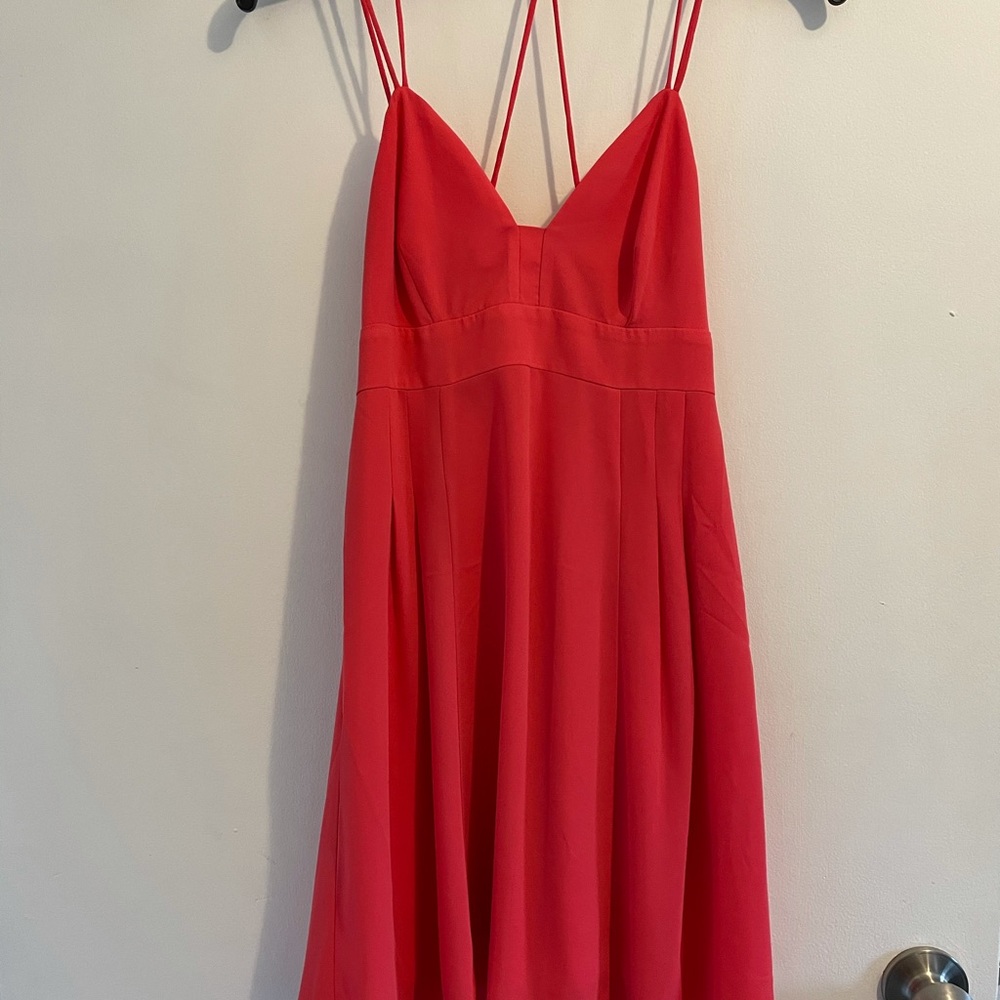 Pink/ Coral colored Express dress